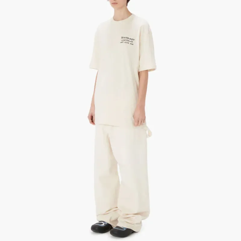 JW Anderson JW Anderson Rembrandt T-Shirts Unisex Ecru-2