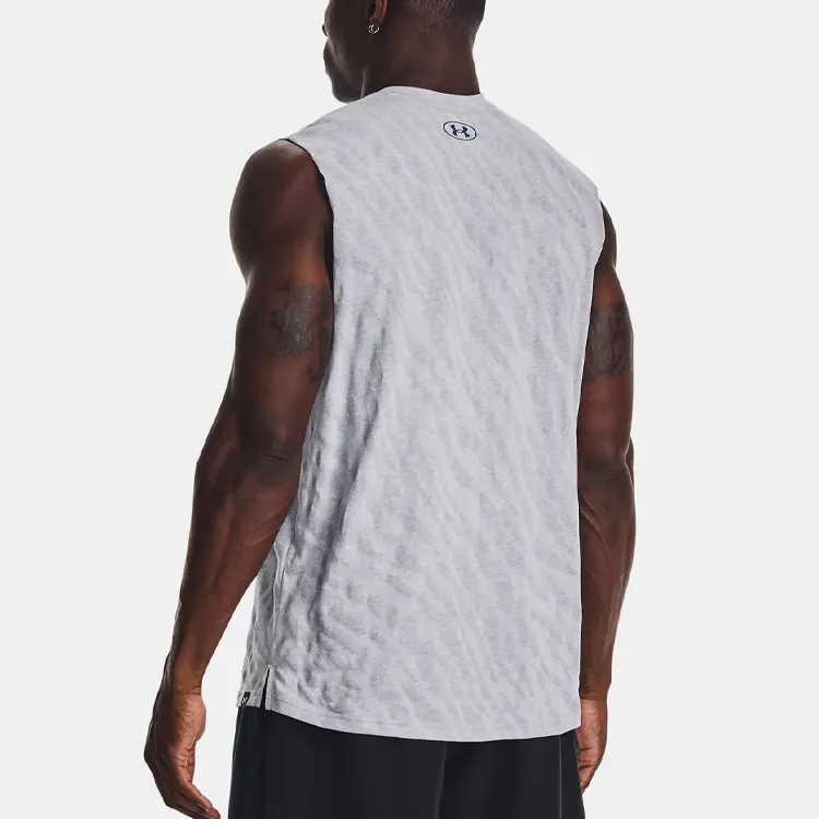 Under Armour Johnson Tank Top Men's Light Modern Gray-4