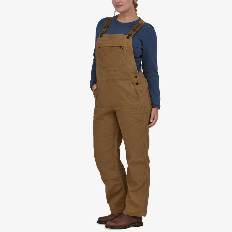 Patagonia Iron Forge Hemp Overalls Women's Light Brown/Coriander Brown-3