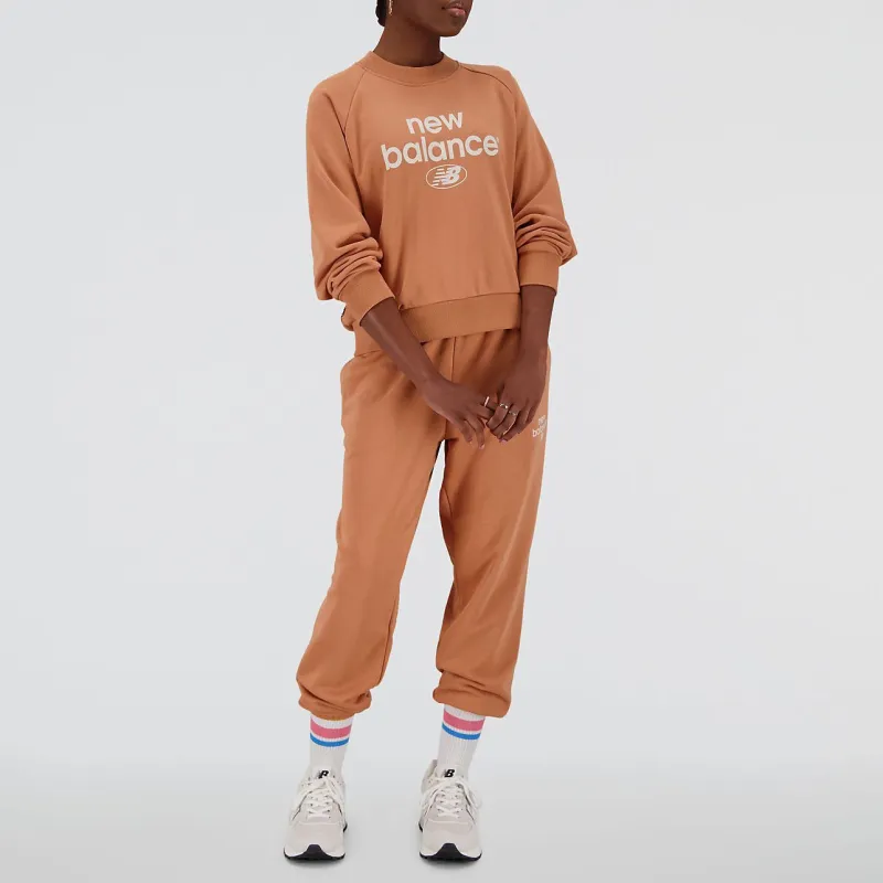 New Balance Sweatshirts Women's Tan-4