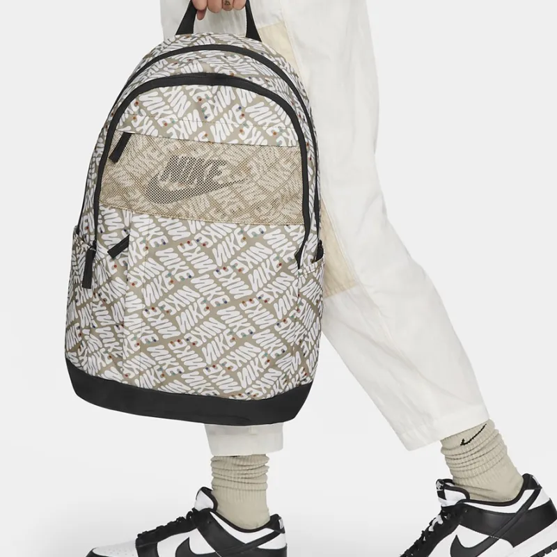 Nike Polyester Backpack Regular Unisex Light Brown-4
