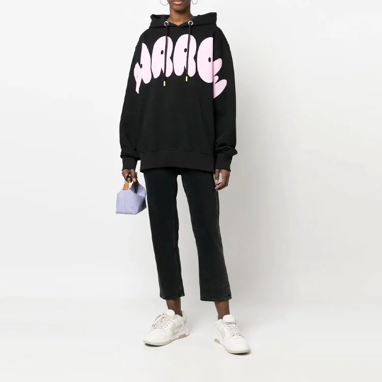 Barrow Smiley Printed Drawstring Hoodie-2