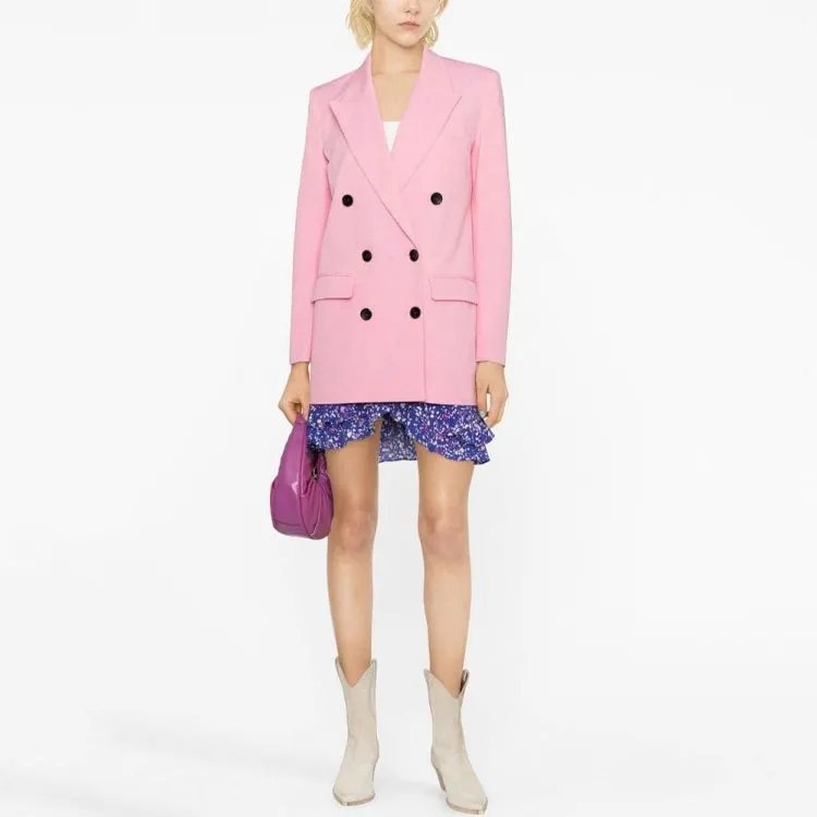 ISABEL MARANT Double Breasted Tailored Blazer-1