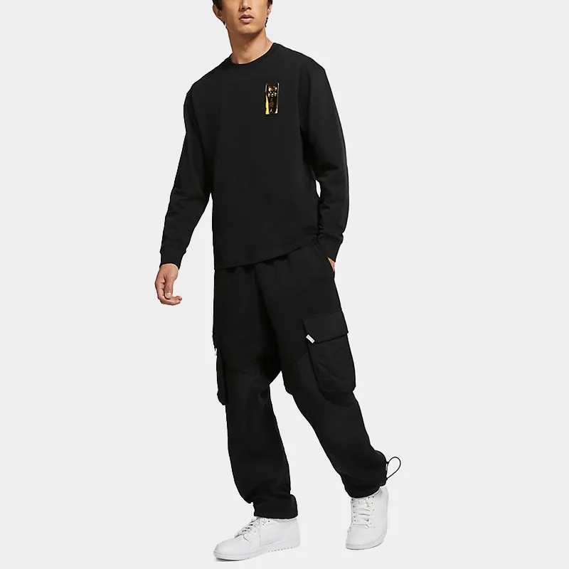 Jordan Set-in Sleeve T-Shirt Men's Black-5