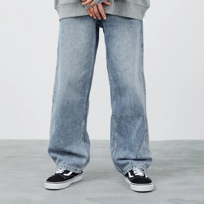 LKOD Straight Jeans Unisex Blue-5