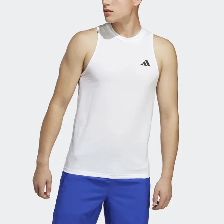 Adidas Essential Tank Tops Men White-1