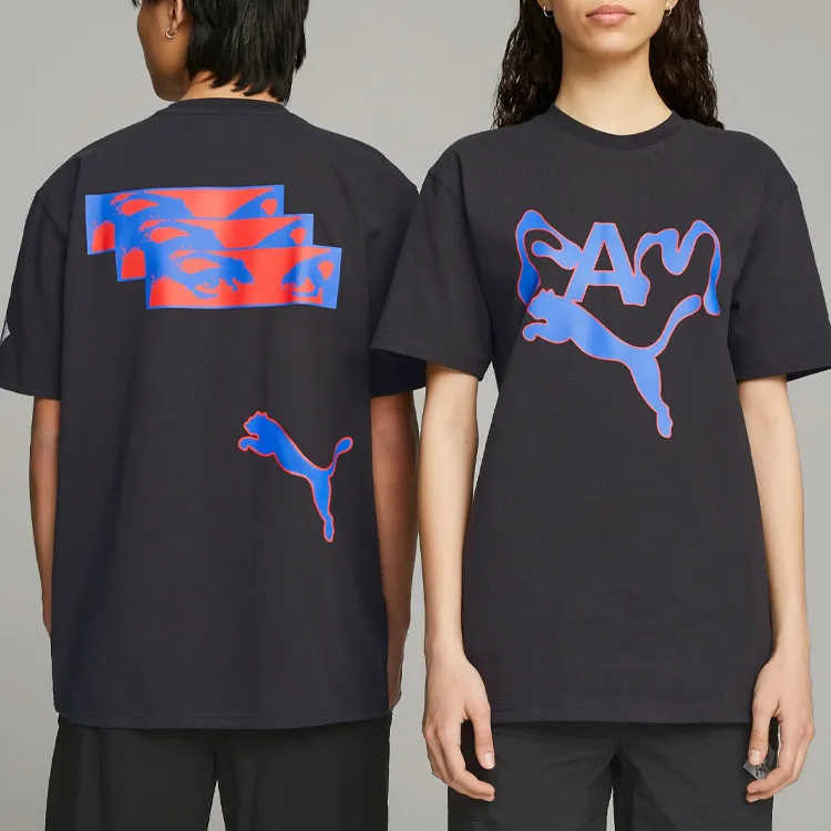 PUMA x P.A.M. T Shirt Unisex Black-4