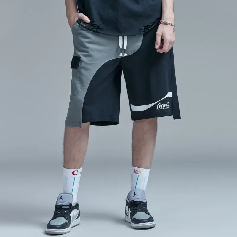 Guuka Loose Fit Shorts Unisex Black-3