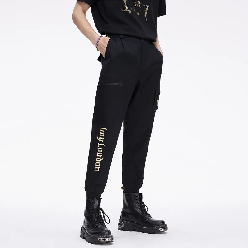 Boy London Knitted Sports Pants Unisex Black-5