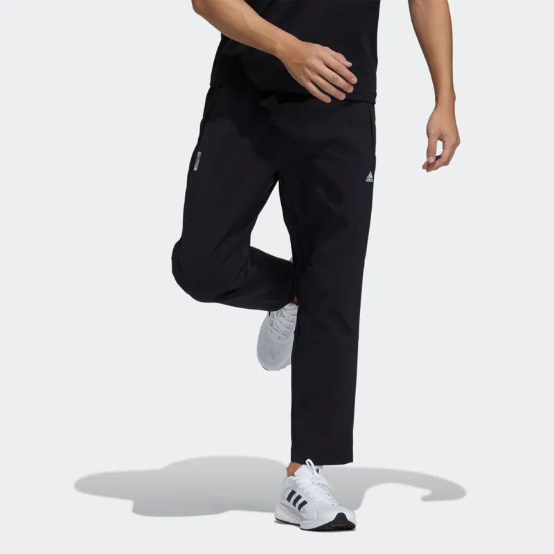 Adidas Knitted Sweatpants Men's Black-2
