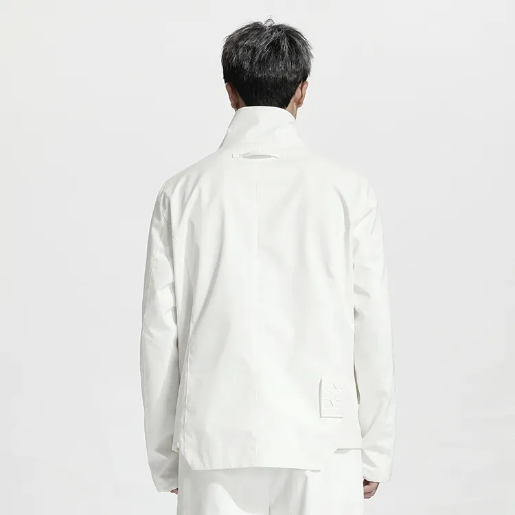 NORVINCY Cycling Western Mock Pocket Stand Collar Jacket Unisex-6