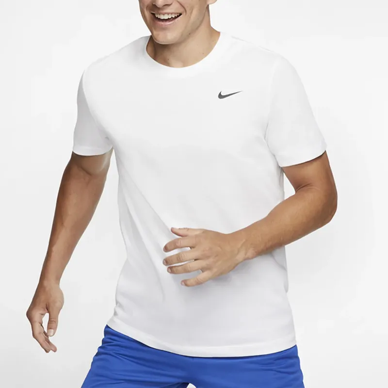 Nike Dri Fit T Shirts Men White-2