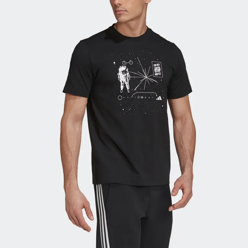 Adidas T Shirts Men Black-3