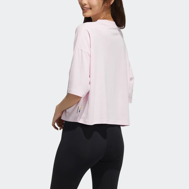 Adidas Neo T Shirt Women's Pink-2