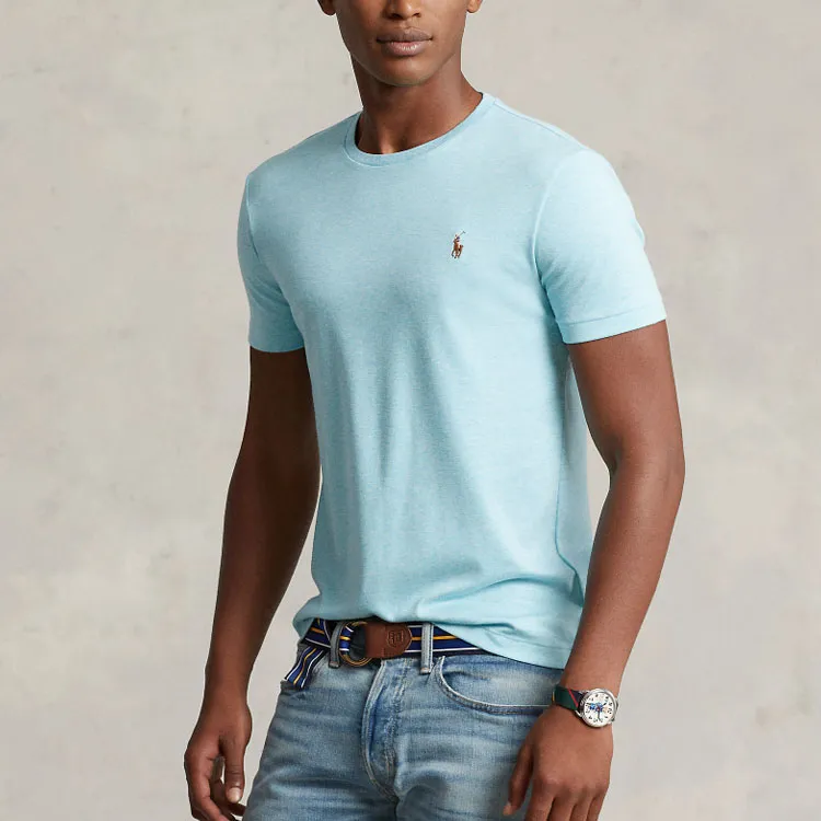 Polo Ralph Lauren T Shirts Men Blue-2