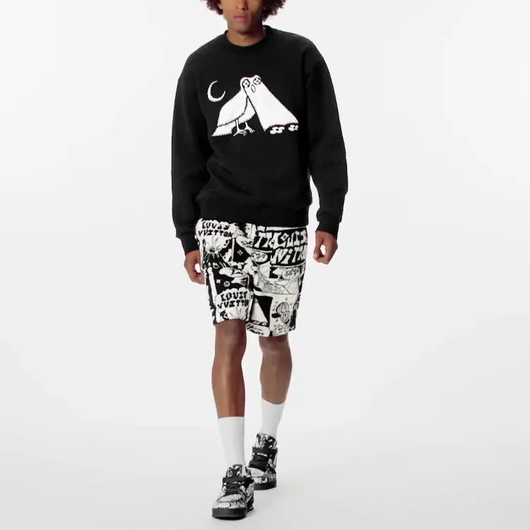 LOUIS VUITTON Casual Shorts Men's Black-1