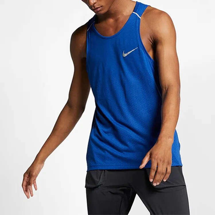 Nike Tank Tops Men Blue-3