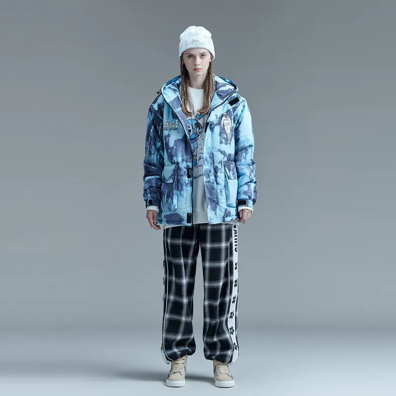 Guuka Puffer Jacket Unisex Blue-2