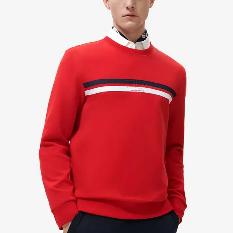 FILA Sweatshirts Men Red-3