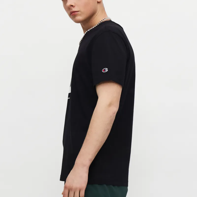 Champion T Shirts Unisex Black-4