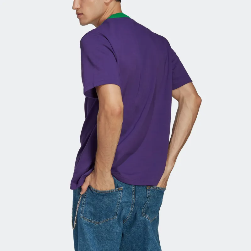 Adidas Originals T Shirt Men's Purple-3