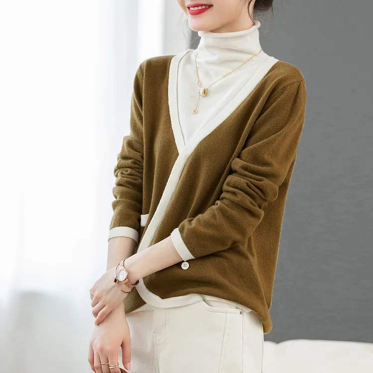 Dme Knitwear Women's Camel-2