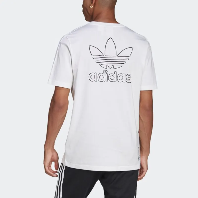 Disney X Adidas Originals T Shirts Men White-2