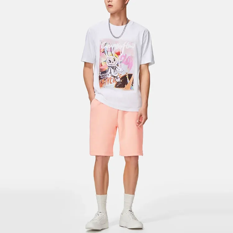 LiNing Sports Shorts Unisex Bright Lotus Orange-2