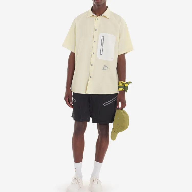 And Wander Short sleeve Button fastening Shirt-3