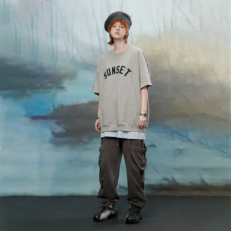 UNVESNO SS21 T Shirt Unisex Gray-3