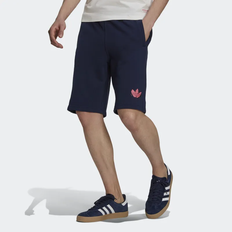 Adidas Originals Casual Shorts Men's Navy Blue-1