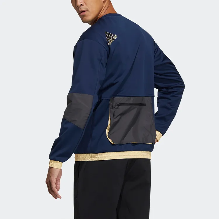Adidas Sweatshirts Men College Navy-2
