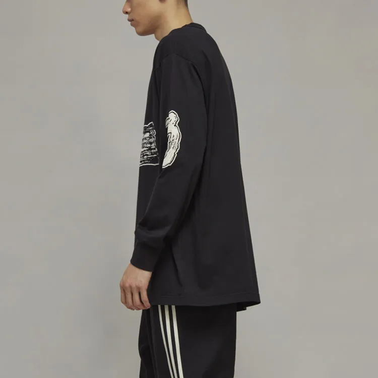 Y 3 T Shirts Men Black-3