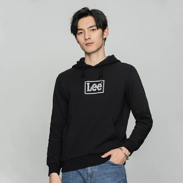 Lee Hooded Fitted Long Sleeved Sweatshirt Men's-2