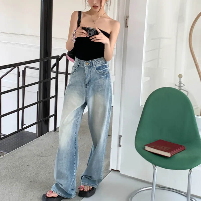 UF9193 Jeans Women's Blue-2