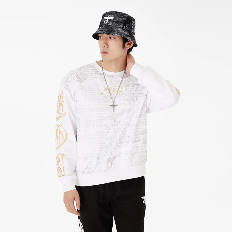 Boy London Sweatshirts Unisex White-4