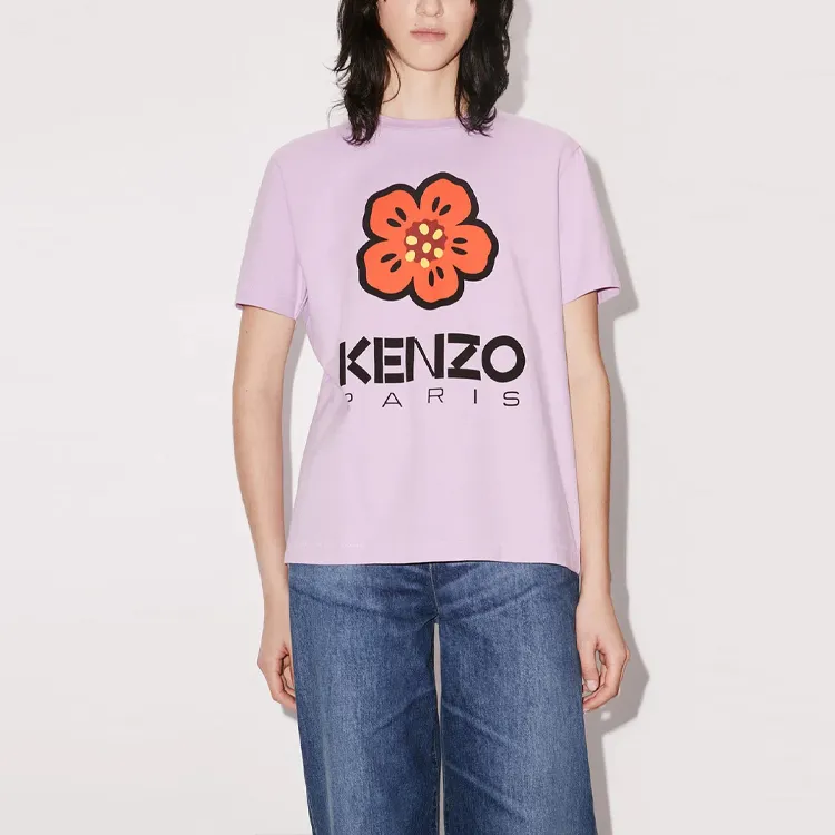 KENZO Boke Flower T Shirt 'Purple'-2
