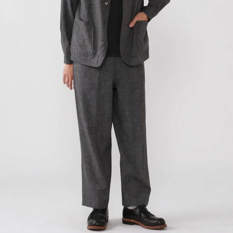 Beams Casual Pants Men Batik Gray-2