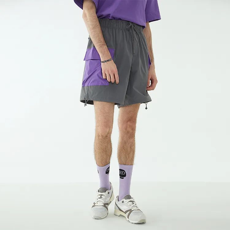 Diadora Loose Fit Shorts Unisex Gray-2