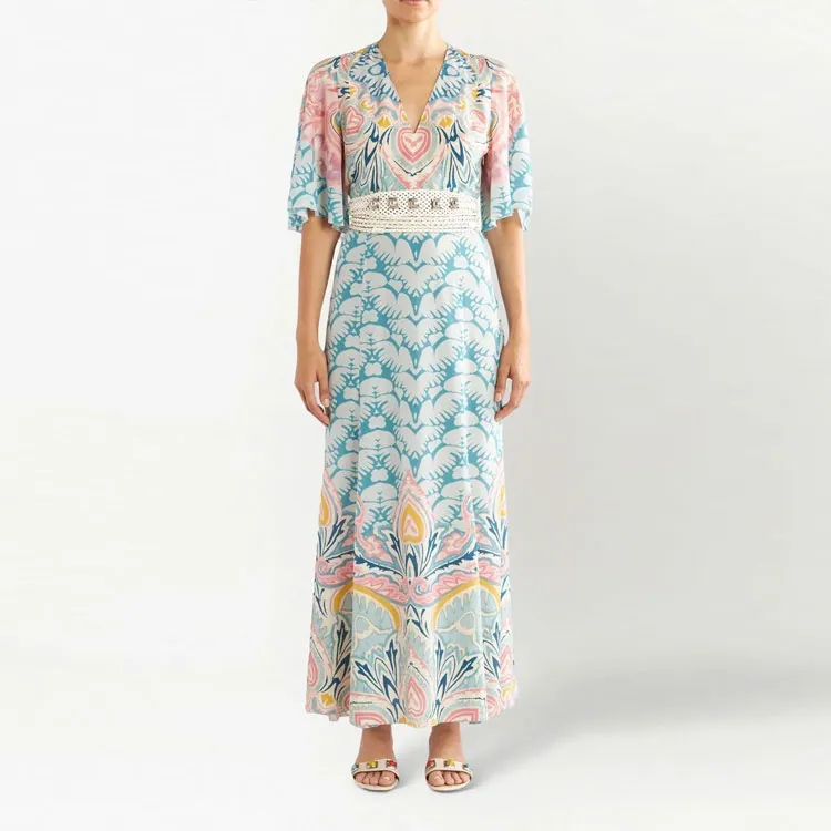 ETRO Paisley Pattern Maxi Dress-2