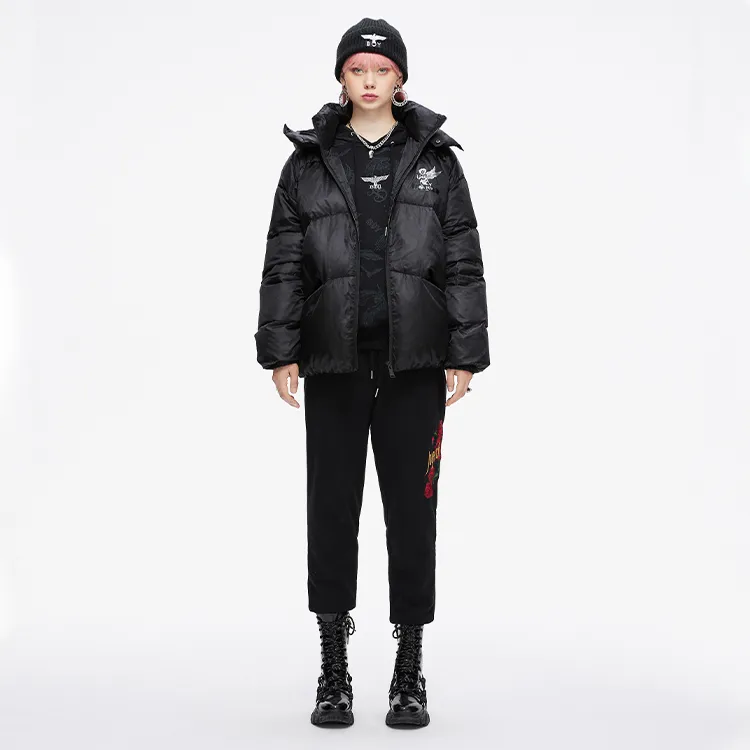 Boy London Down Jacket Winter Unisex Black-2