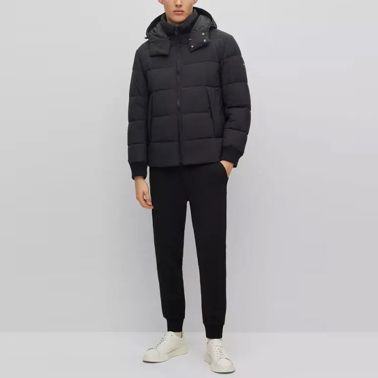 HUGO BOSS Puffer Jackets Men Black-3