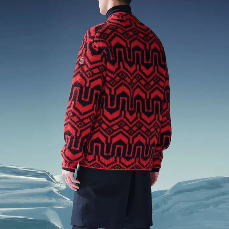 Moncler Sweaters Men Red-2