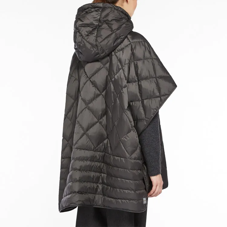 MaxMara Cloak Women's Dark Gray-3