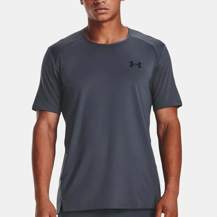 Under Armour T Shirt Men's Downpour Gray-4