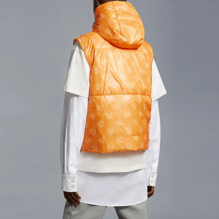 Moncler Alkarab Logo print Gilet-3