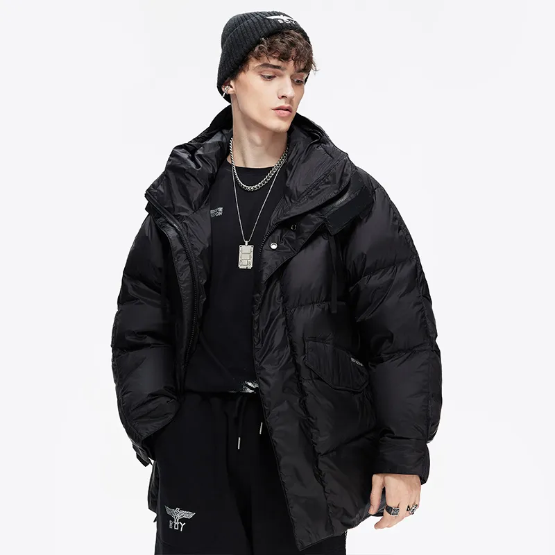 Boy London Down Jacket Unisex Black-3