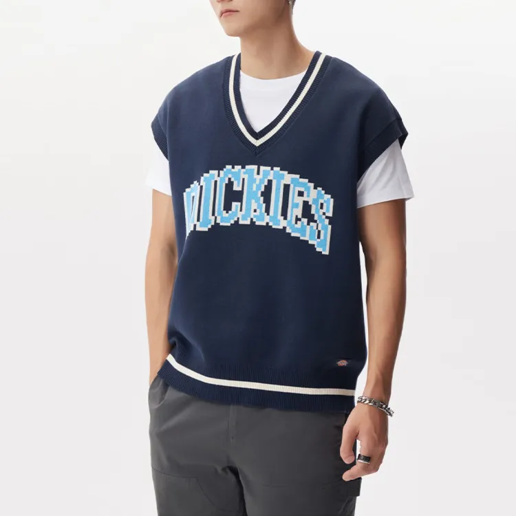 Dickies Vests Unisex Dark Marine Blue-3