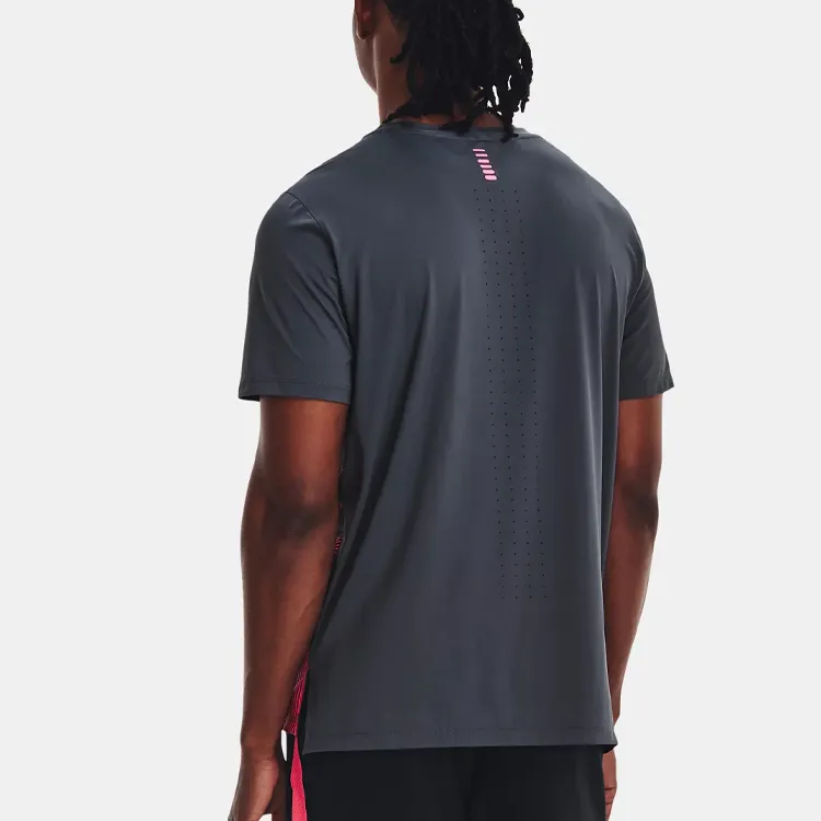Under Armour T Shirt Men's Downpour Gray-3