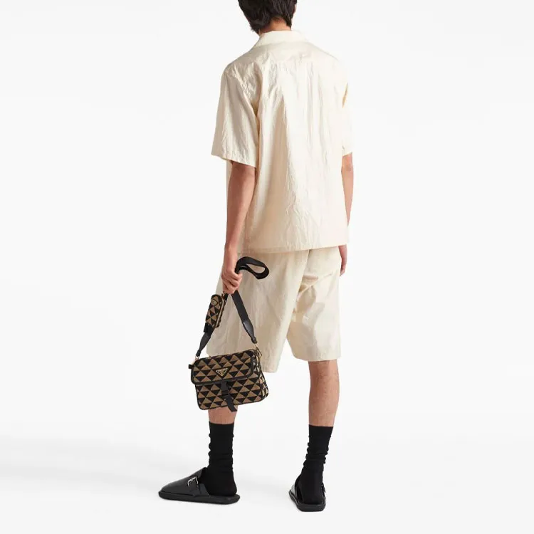 PRADA Shirts Men Beige-1